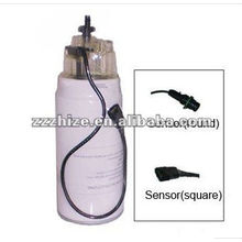 hot sell 612630080088 weichai Diesel Filter with square or round sensors /bus parts